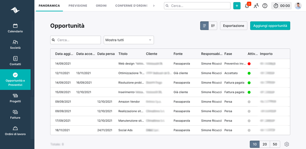 Preventivi Teamleader CRM